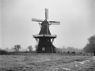 19th century mill in Vledder